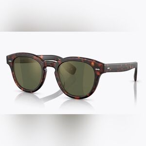 NIB Oliver Peoples Cary Grant Sunglasses, Includes Case, Cloth, Box, Card & Book